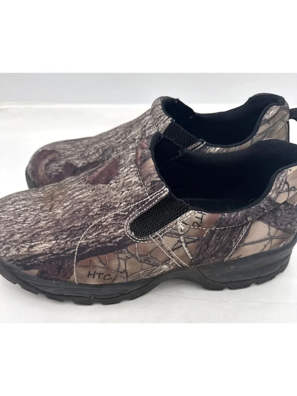 RedHead XTR Camo Slip-On Shoes Mens Size 11M Rugged Outsole Textile Upper Huntin